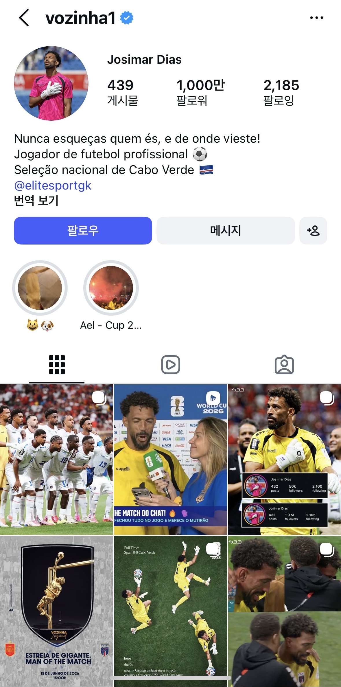 보지냐 인스타 팔로워 1000만 돌파 ㄷㄷㄷㄷㄷㄷㄷㄷㄷㄷ